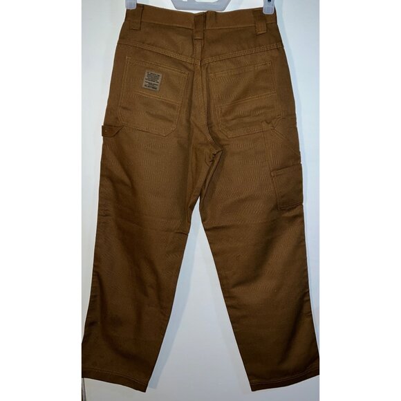 Old Navy Blue Jeans Mens 28W Brown Denim Work Pants - Picture 2 of 3